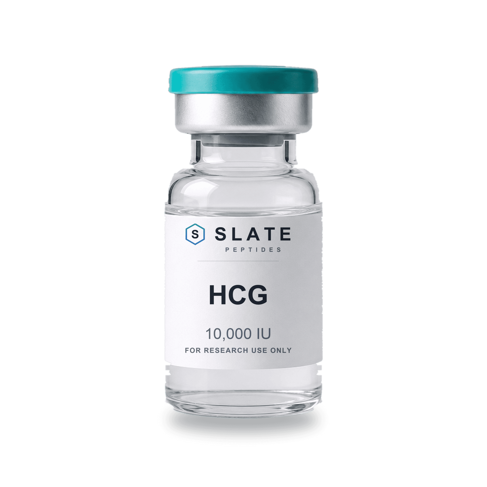 HCG Slate Peptides product vial
