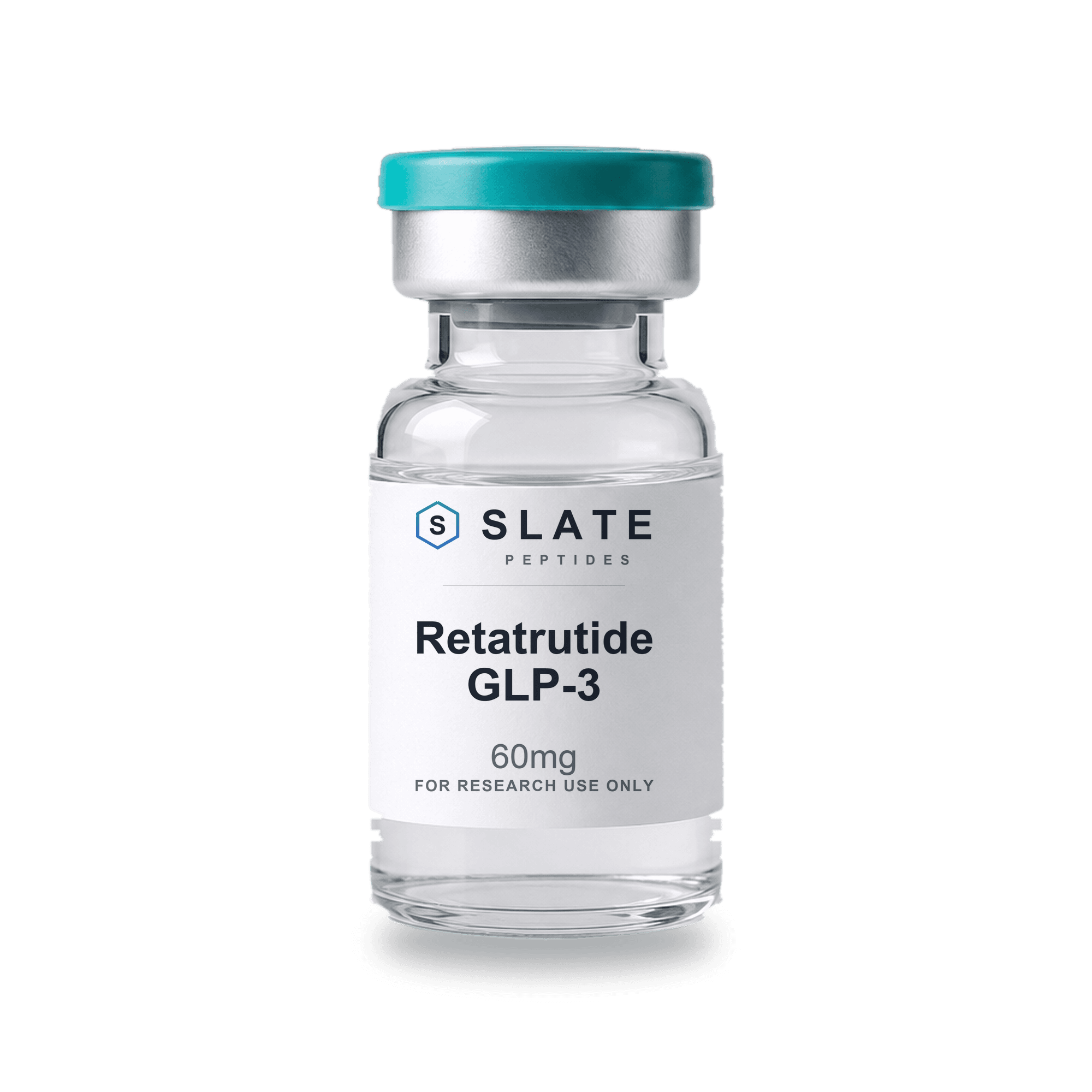 Retatrutide (GLP-3) Slate Peptides product vial