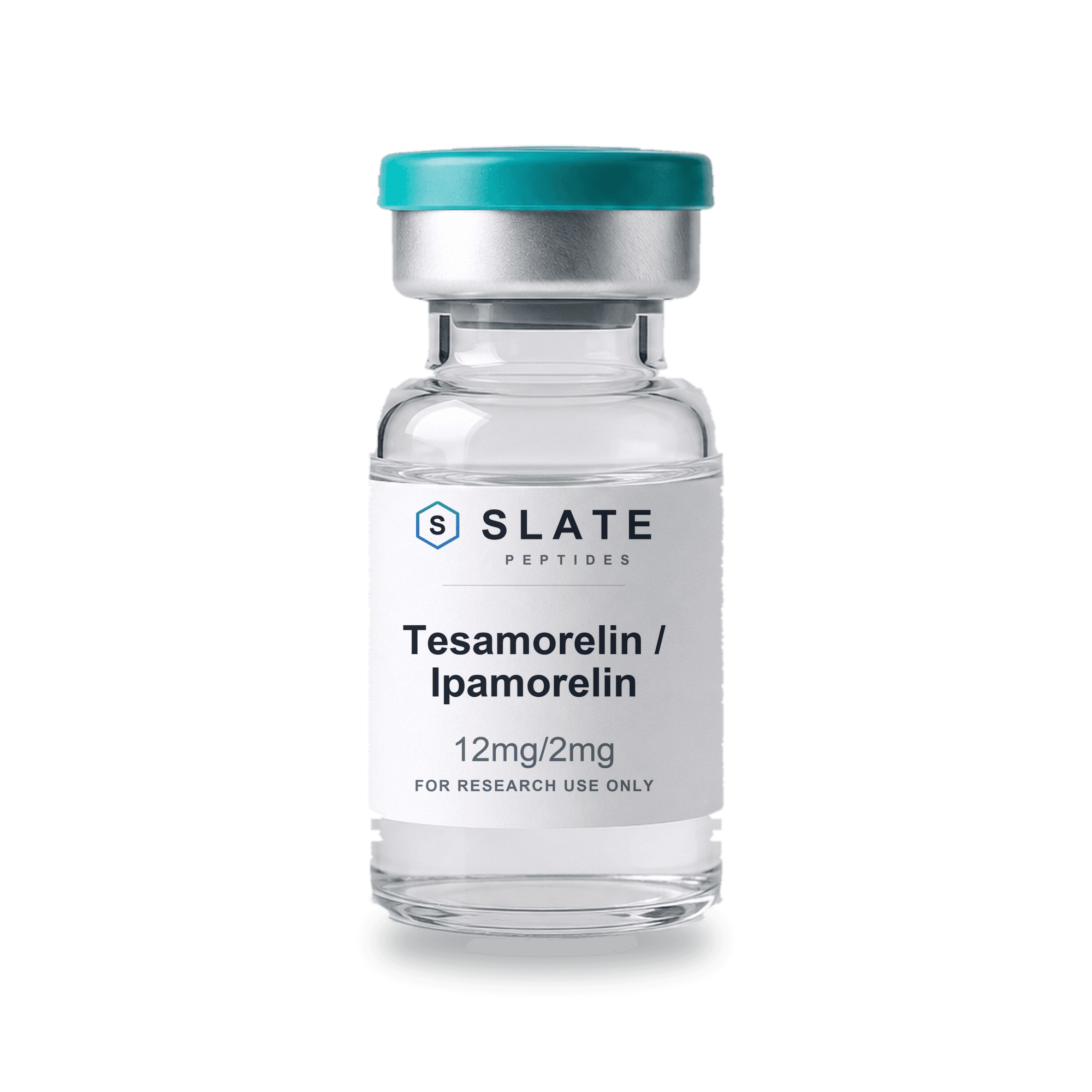 Tesamorelin/Ipamorelin Slate Peptides product vial